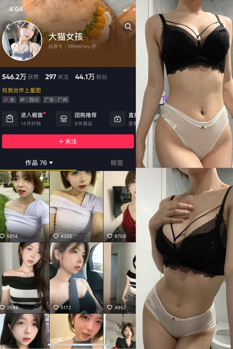抖音 大猫女孩 微密圈 NO.011期 【8P】最新至:2023.7.19