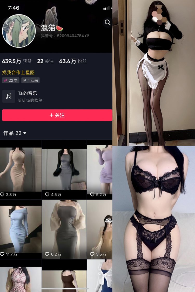 抖音 瀛猫 微密圈 NO.041期 【9P2V】最新至:2024.4.3