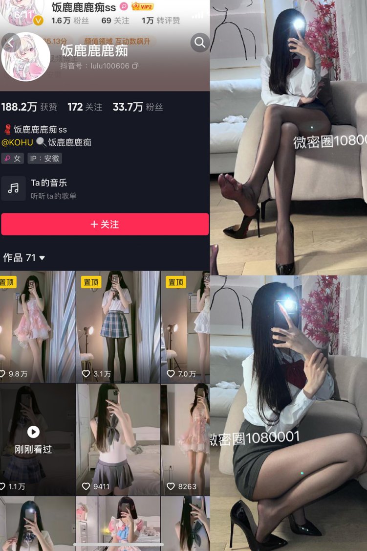 抖音 饭鹿鹿痴 微密圈 NO.017期 【16P1V】最新至:2023.11.20