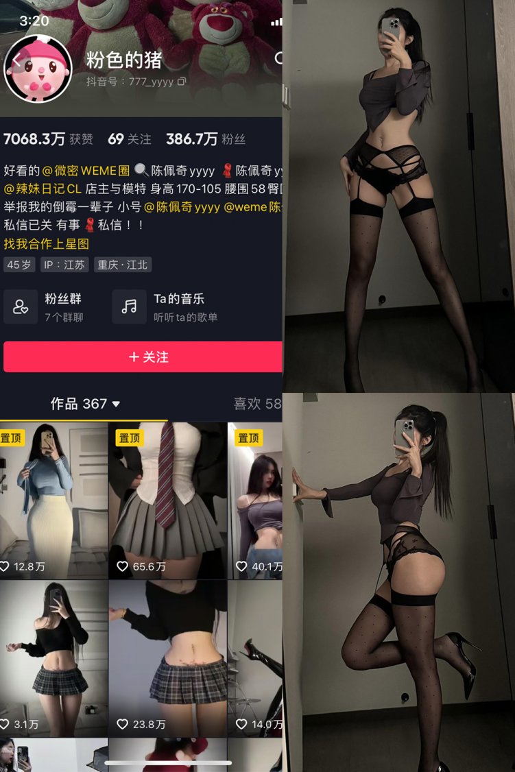 抖音 粉色的猪 微密圈 NO.025期 【2P4V】最新至:2023.10.5