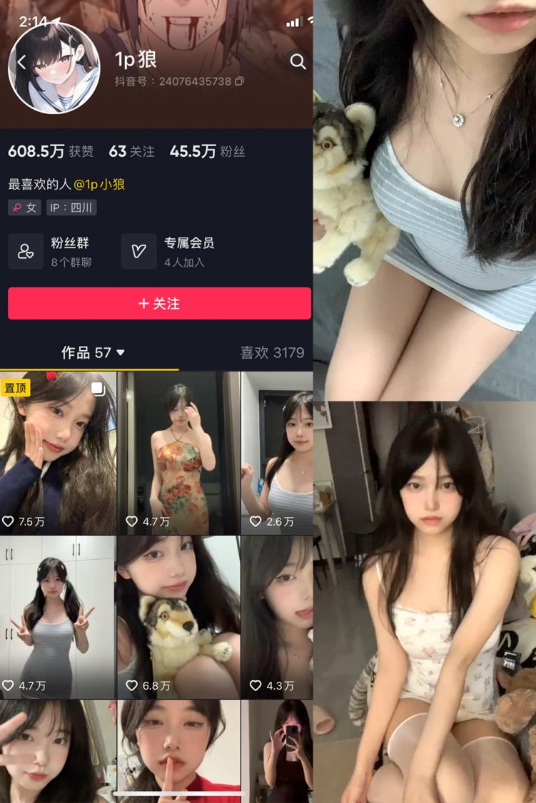 抖音 1p狼 微密圈 NO.003期 【21P11V】