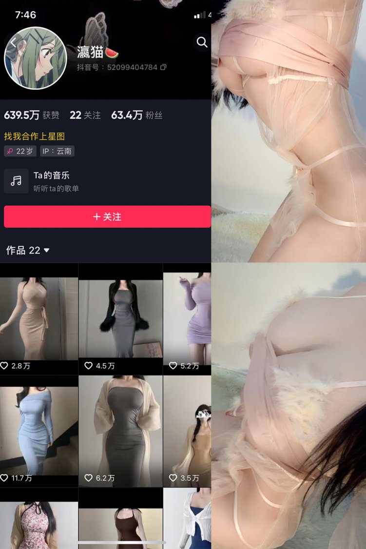 抖音 瀛猫 微密圈 NO.015期 【7P】最新至:2023.8.6