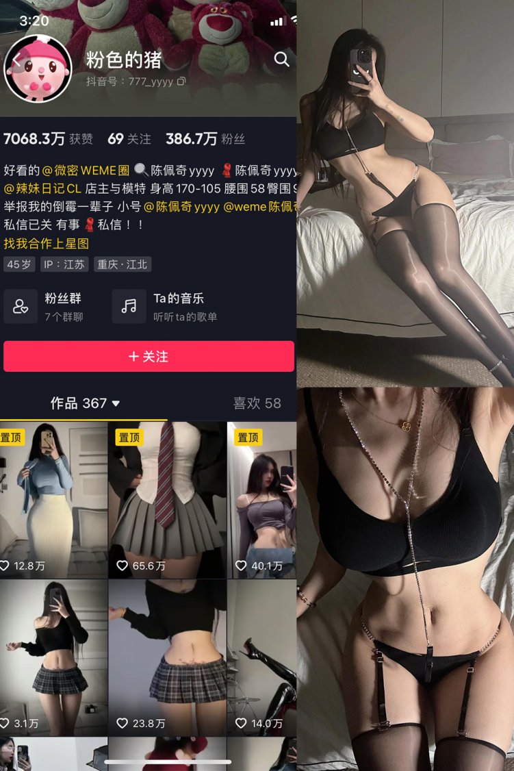 抖音 粉色的猪 微密圈 NO.021期 【35P】最新至:2023.8.19