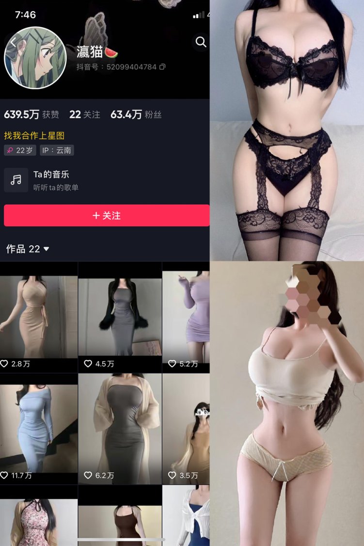 抖音 瀛猫 微密圈 NO.040期 【14P1V】最新至:2024.3.28