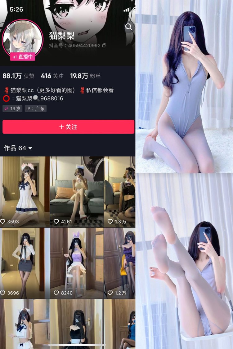 抖音 猫梨梨 微密圈 NO.008期 【15P】