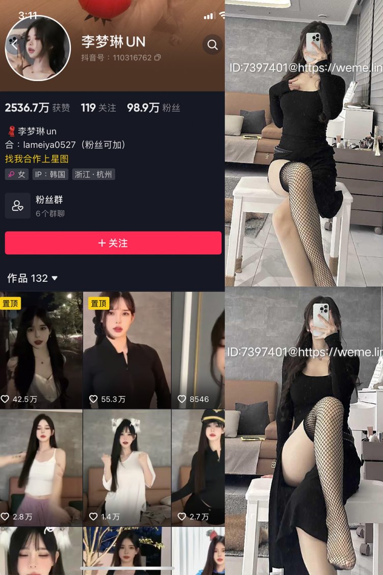 抖音 李梦琳 微密圈 NO.019期 【11P1V】最新至:2023.11.06