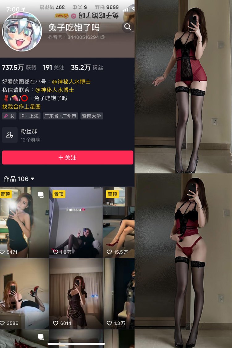 抖音 兔子吃饱了吗 微密圈 NO.009期 【36P】最新至: