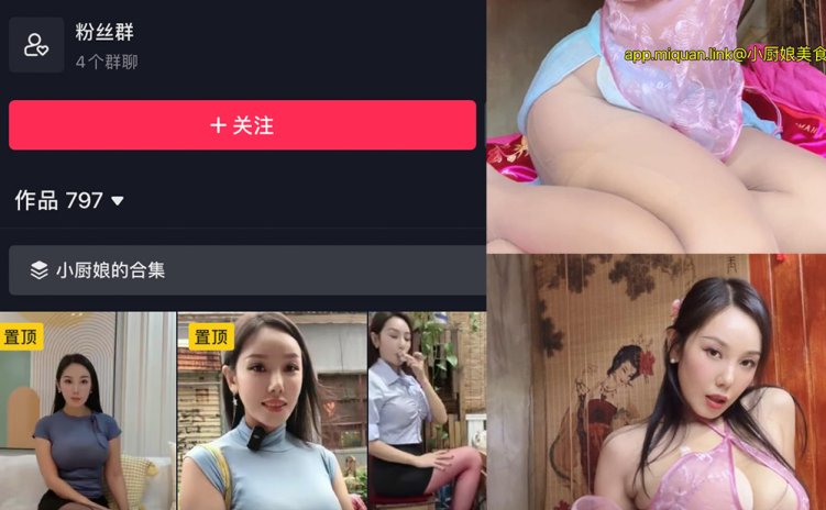 抖音 小厨娘美食记 微密圈 NO.032期 【15P3V】最新至：