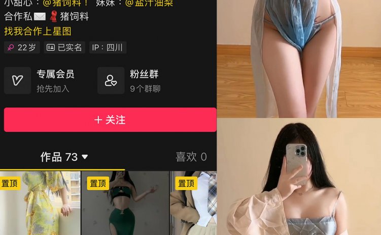 抖音 猪饲料 微密圈 NO.011期 【34P8V】